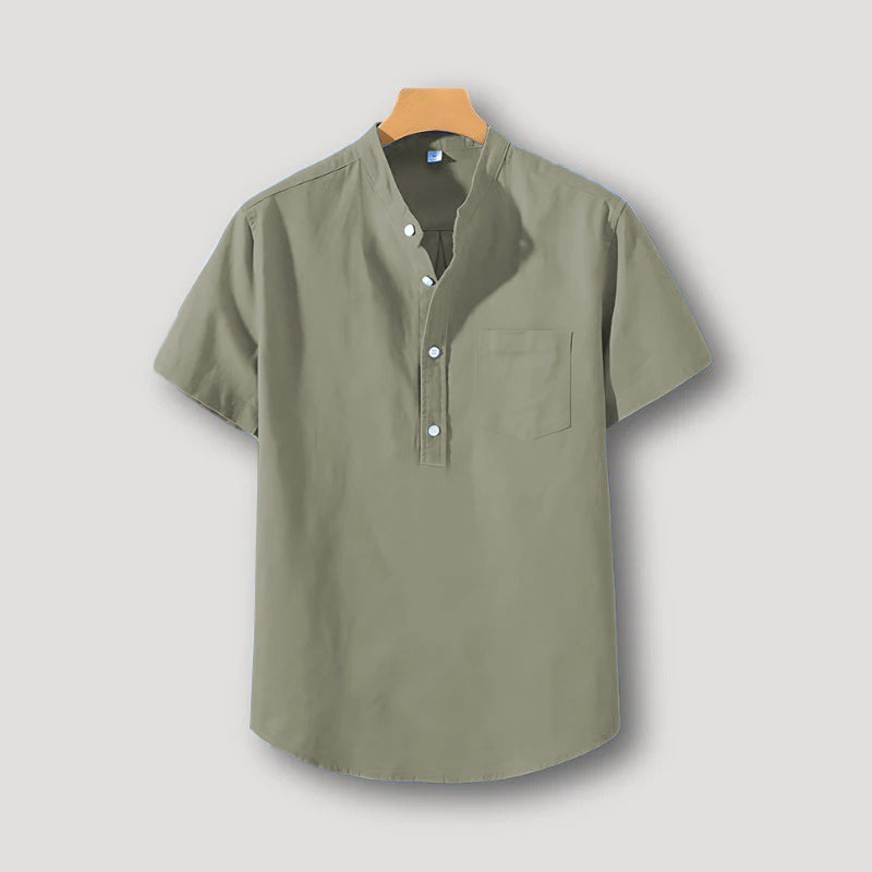 Olive Green Color Men's Kurta